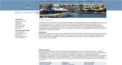 Desktop Screenshot of kreta-vakantie.nl